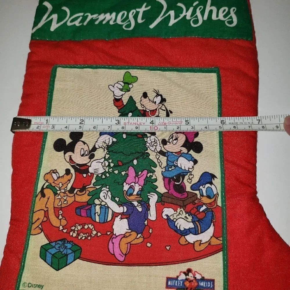 Disney Character Holiday Stocking Set of 2 - Picture 4 of 7
